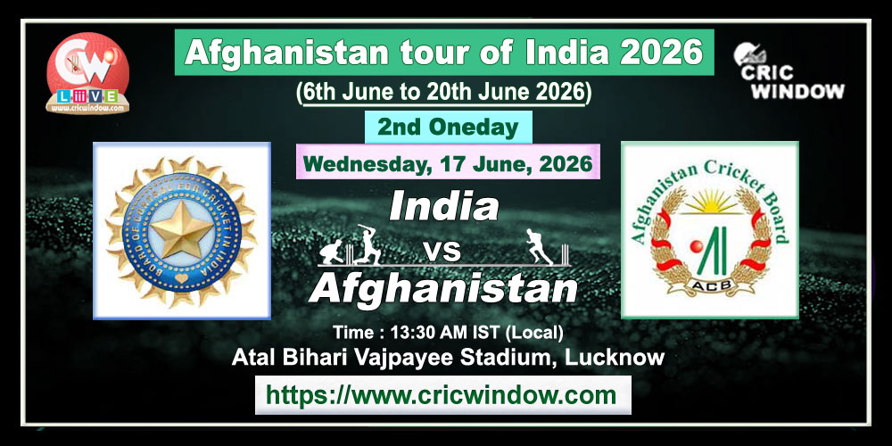 2nd ODI Ind vs Afgh live action