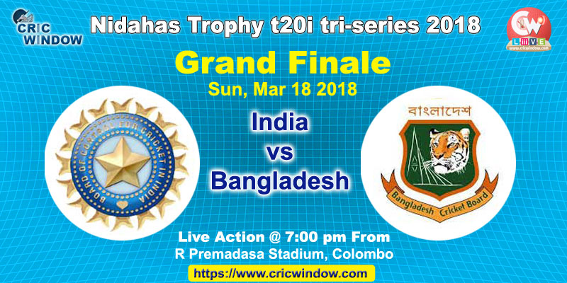 India vs Bangladesh Final match live action