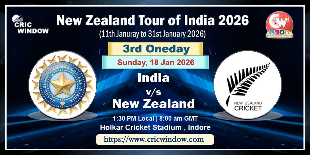 3rd ODI Ind vs NZ live action