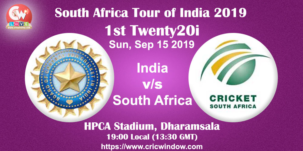 Ind vs SA 1st t20i full report