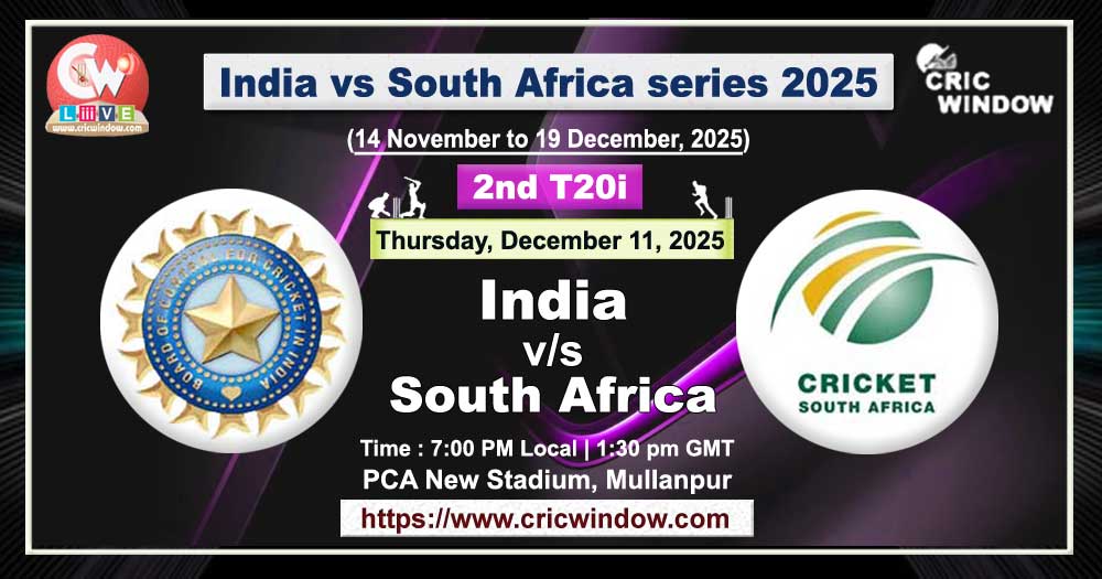 2nd T20i Ind vs SA live action
