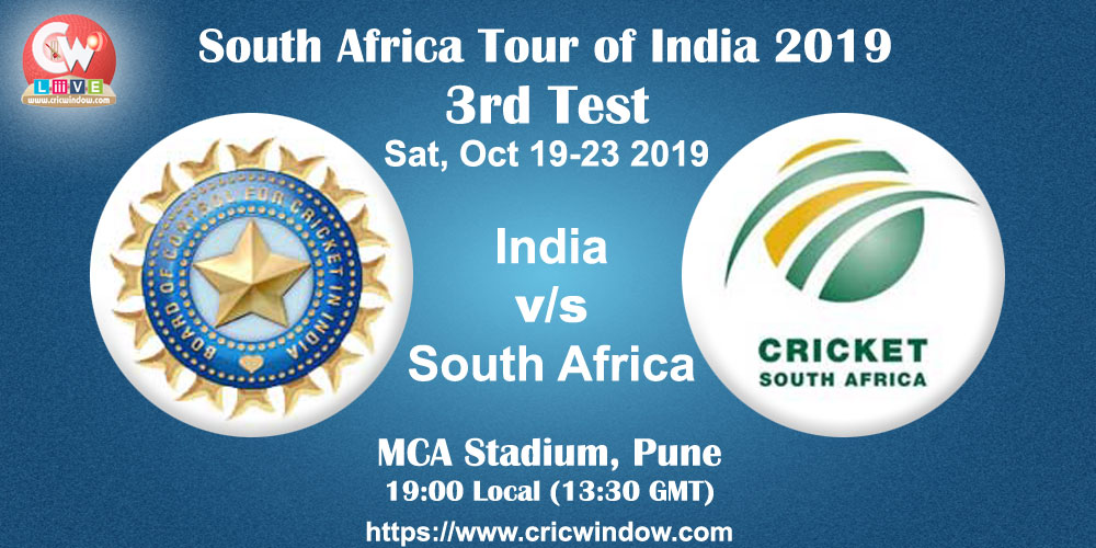 Ind vs SA 3rd test full report