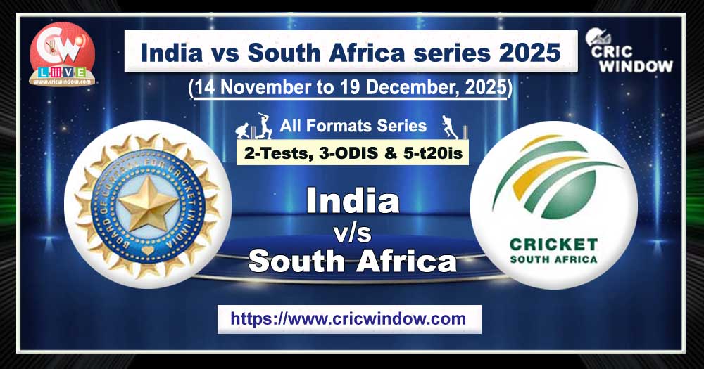 South Africa tour of India live 2025
