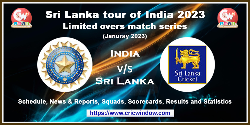 Ind vs SL odi and twenty20i seires stats 2023