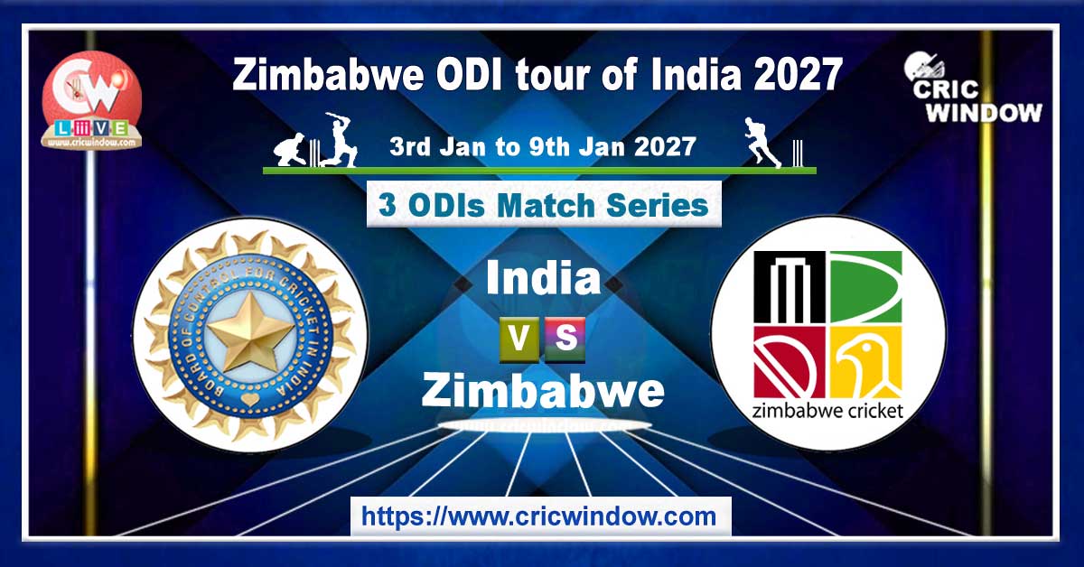 India vs Zimbabwe t20i seires stats 2027