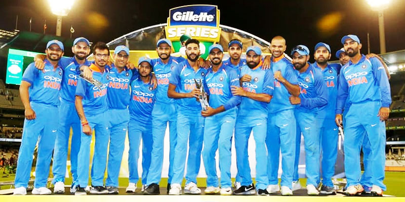 Team India winner of Aus ODI series 2019