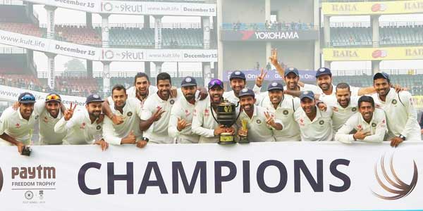 Team India winner of SA series 2015