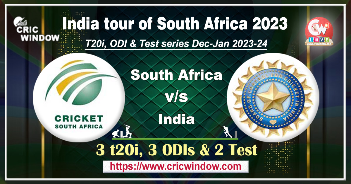 SA vs Ind seires stats 2023-24