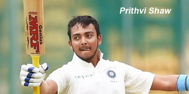 Prithvi Shaw India