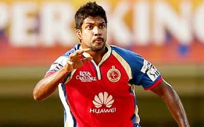 Varun Aaron RCB