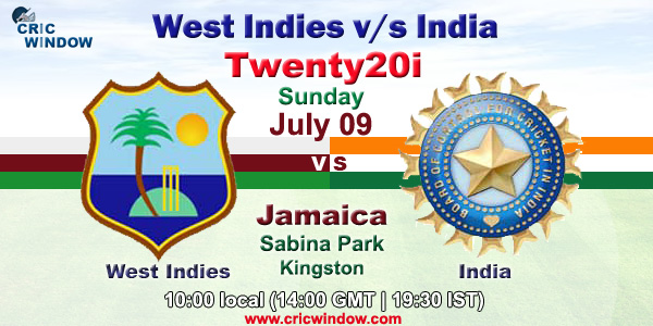 WI vs Ind t20i Live action