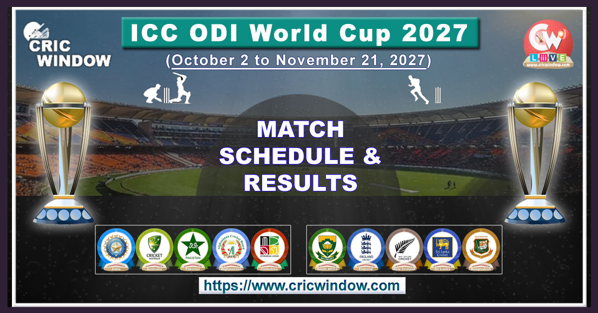 icc odi worldcup match results 2027