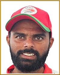 Ashish Odedara Oman Cricket
