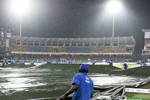 Rain at Barbados