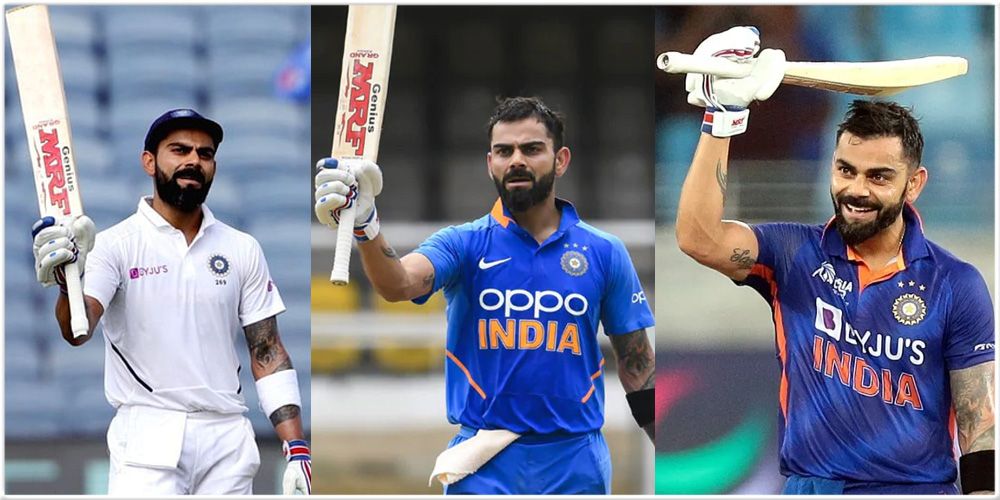 Virat Kolhi centuries list