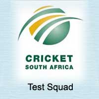 South Africa Test Squad for India tour 2015