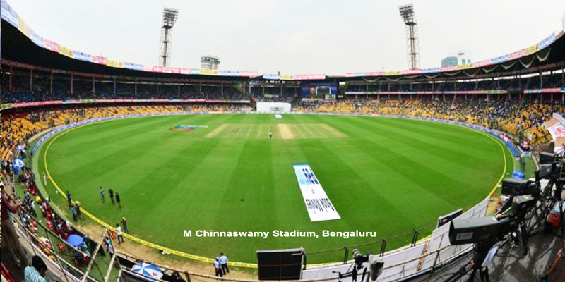IPL M Chinnaswamy Stadium match list 2018