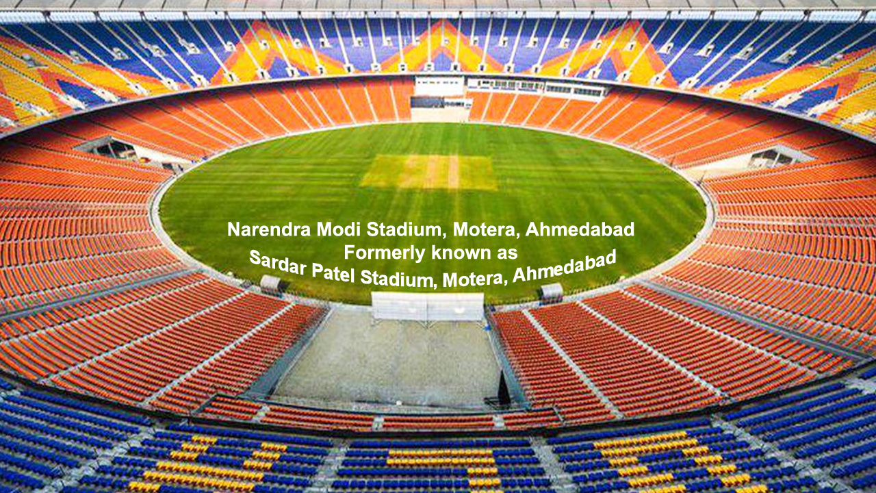 Narendra Modi Stadium, Motera, Ahmedabad