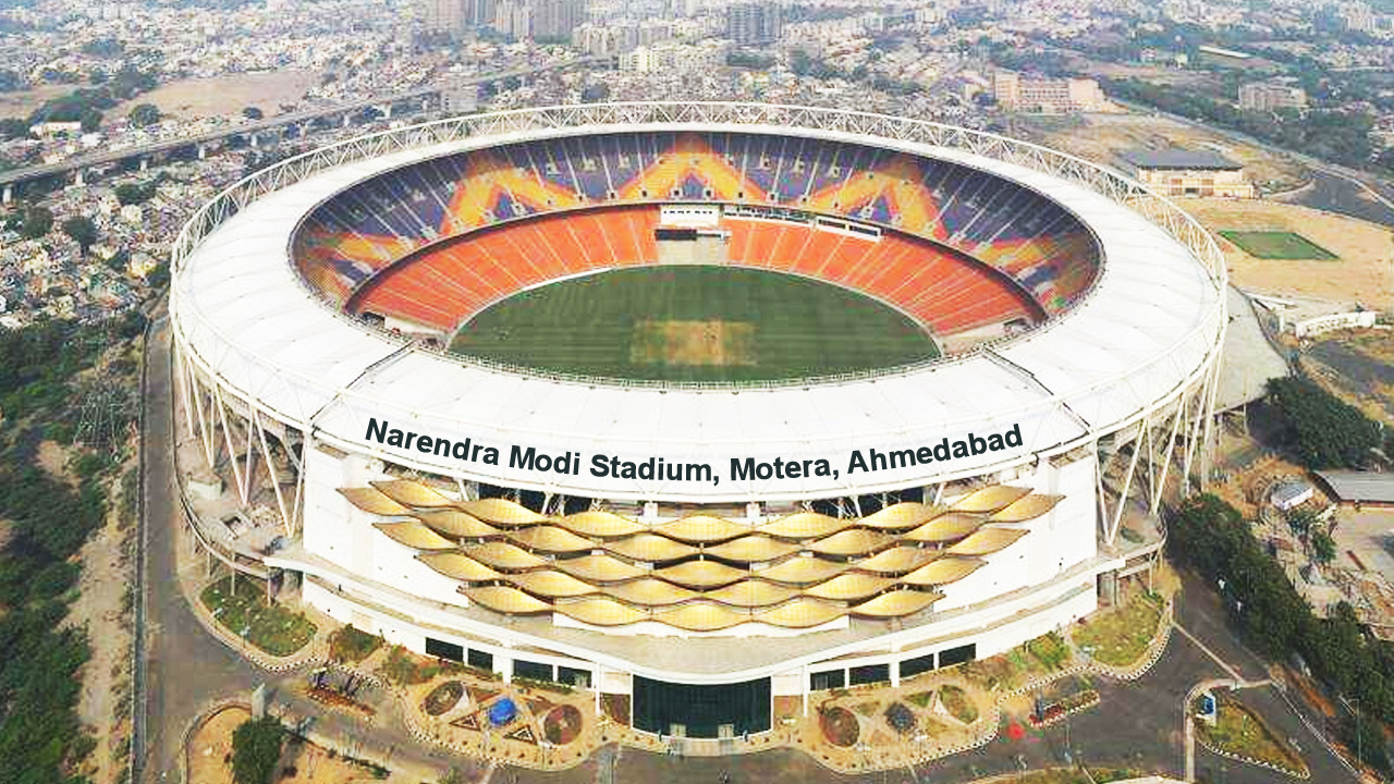 Is it Illegal to Name Public Places on Living Politicians? 88 Narendra Modi Stadium, Ahmedabad Profile - Cricwindow