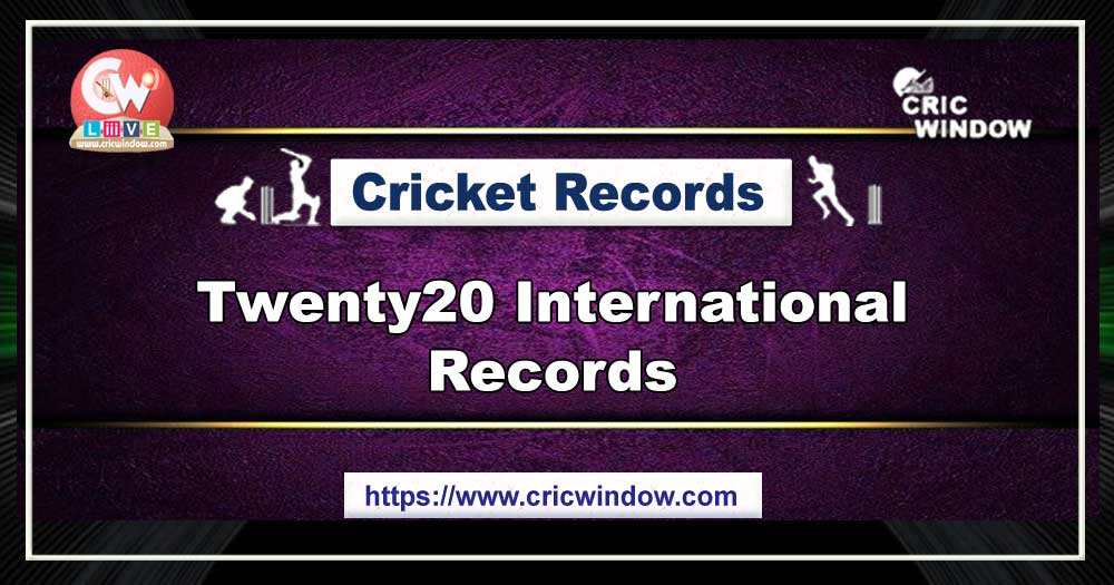 All Forms Combined Cricket Records