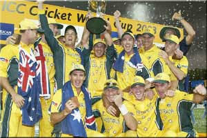 Australia 2003 World Cup Winner