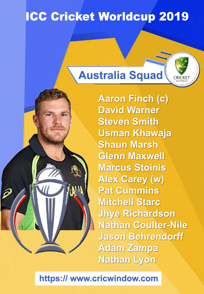 Australia worldcup squad