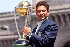 Sachin Tendulkar Ambassador of worldcup 2015