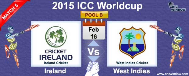 Ireland vs West Indies Match-6