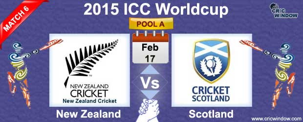 New Zealand vs Scotland Match-6