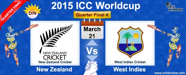 New Zealand vs West Indies  Q-4  Live Score