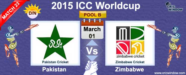 Pakistan vs Zimbabwe Match-23