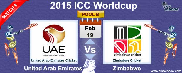 UAE vs Zimbabwe Match-8